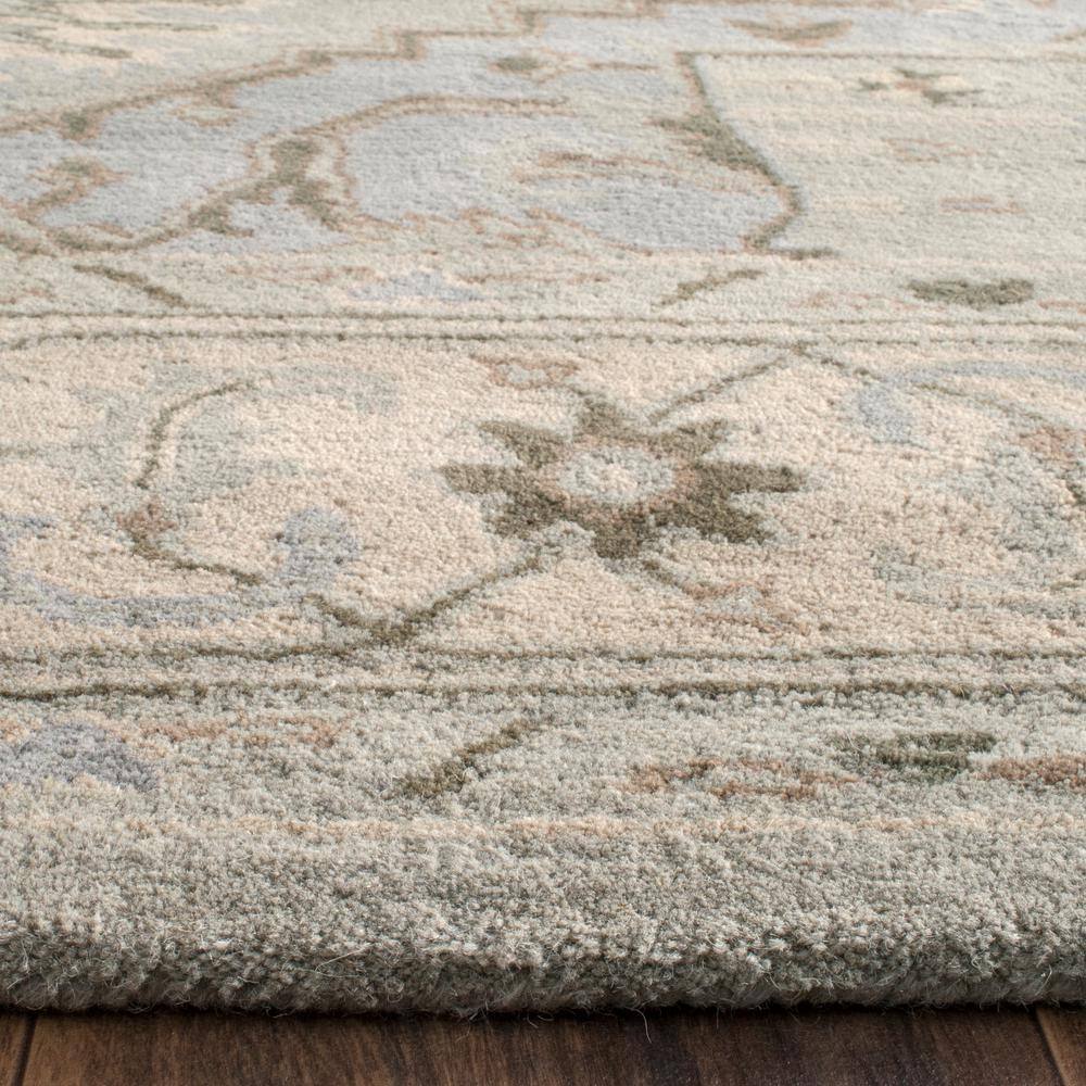 Handmade Heritage Gray Wool 9' x 12' Tufted Area Rug