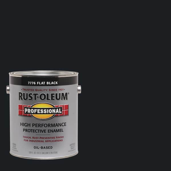 Rust-Oleum Professional 1 gal. High Performance Protective Enamel Flat ...