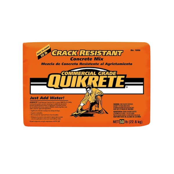 50 lb. Crack Resistant Concrete Mix