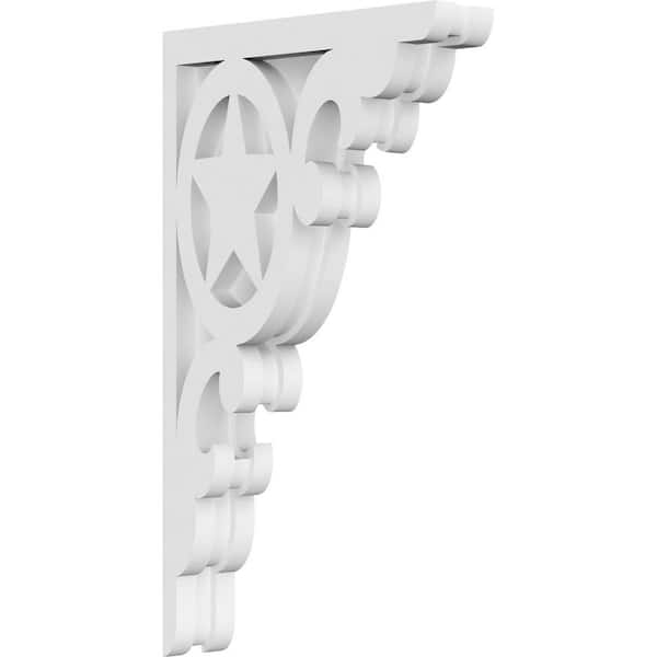 Ekena Millwork 1-7/8 in. x 14 in. x 8 in. PVC Austin Corbel
