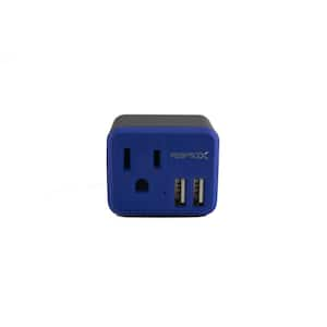 Tzumi Dual USB and USB-C Travel Adapter 8481HD - The Home Depot