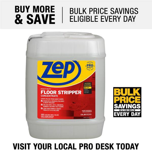 Zep 5 Gal Heavy Duty Floor Stripper Zulffs5g The Home Depot