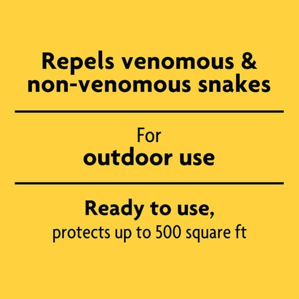 Snake-A-Way Hose-End Spray - 32 oz - Repels Venomous and Non-Venomous Snakes