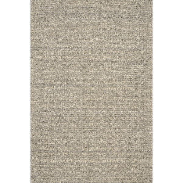 Perris Latte 4 ft. x 5 ft. Solid Contemporary Area Rug