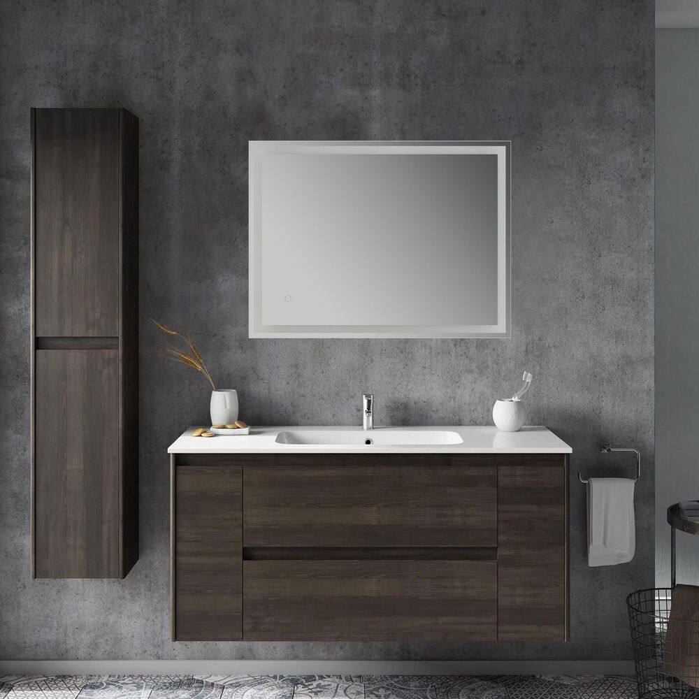 Pax 30" Frameless LED Anti-Fog Bathroom Vanity Mirror