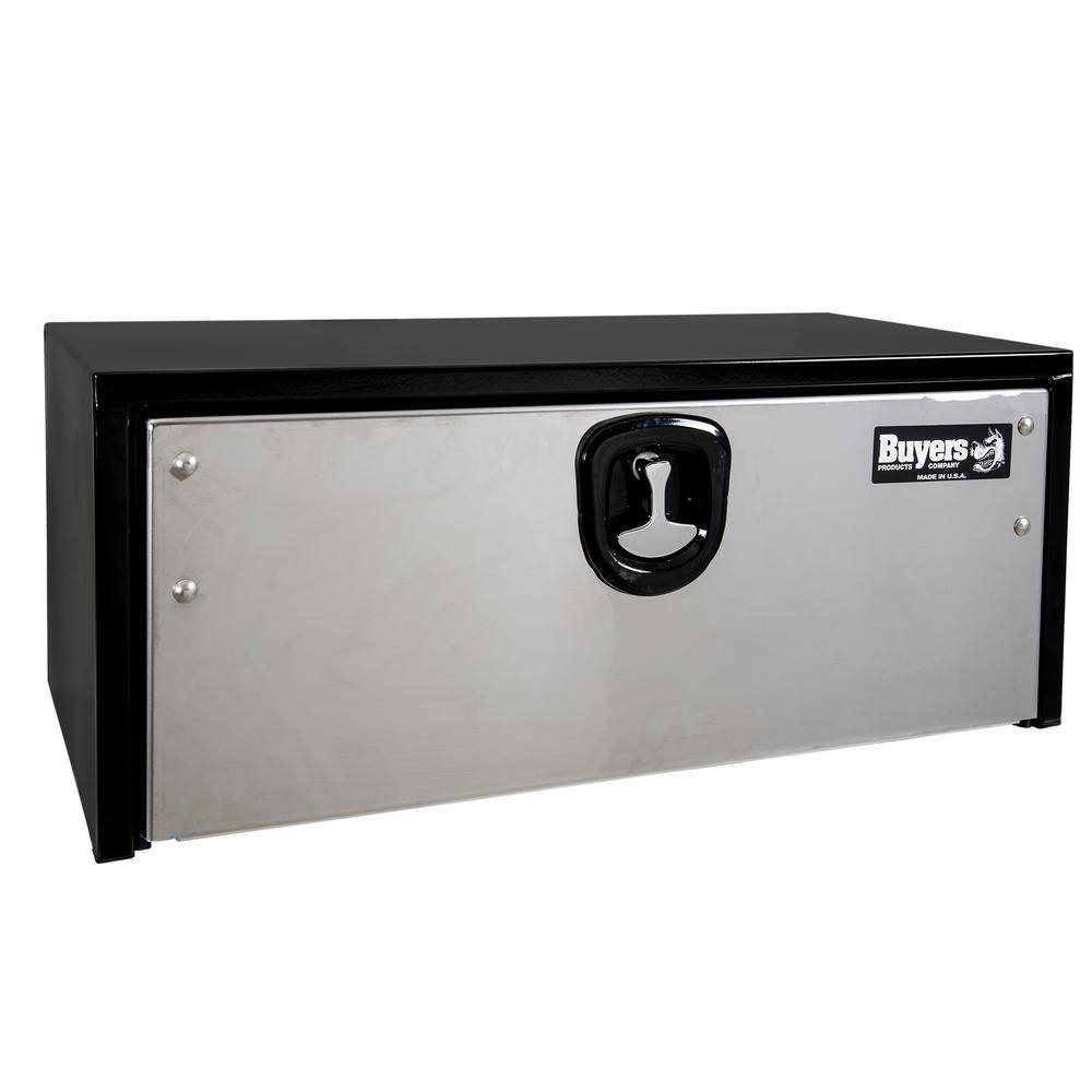 Buyers Products Company 24 In X 24 In X 36 In Gloss Black Steel