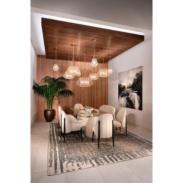 Progress Lighting Laila 4-Light Coastal Chandelier