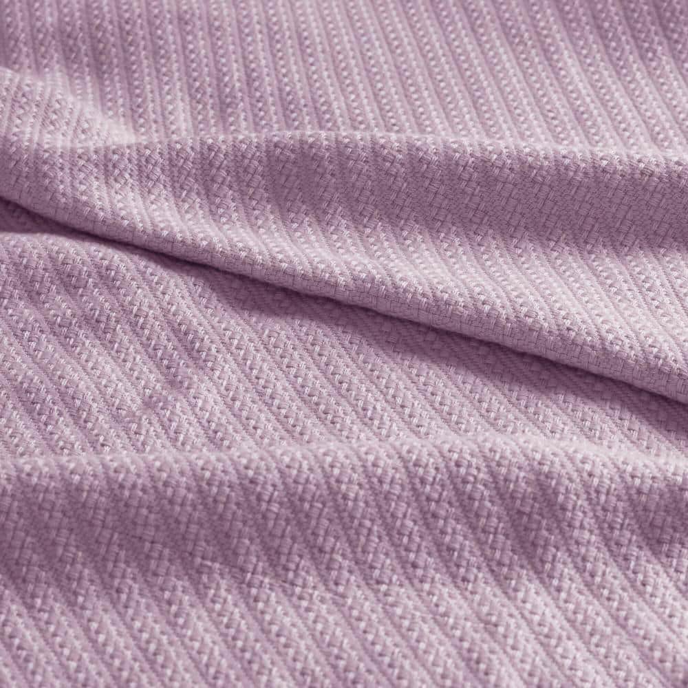 King Lilac Liquid Cotton Machine Washable Blanket