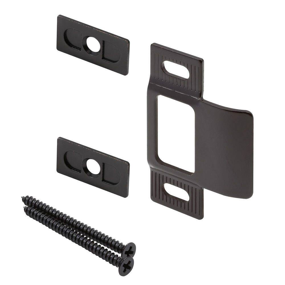 2-3/4 in. x 2-1/8 in. Adjustable Strike, Three Piece, Bronze (1 Set) price history on PriceWatchPro