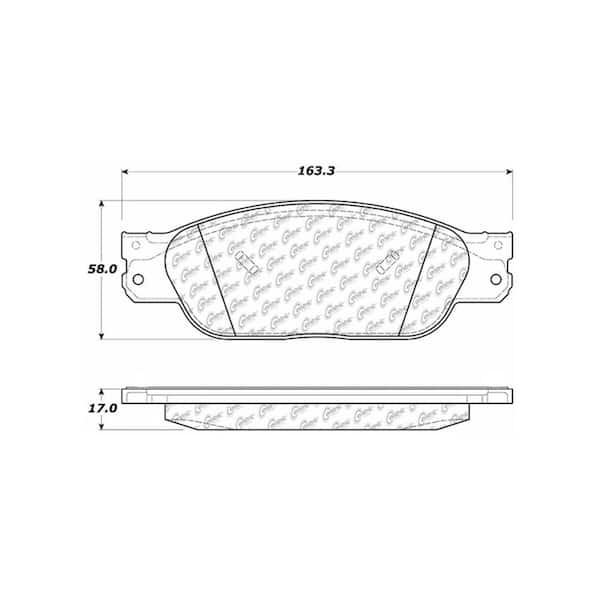Centric Parts Disc Brake Pad Set