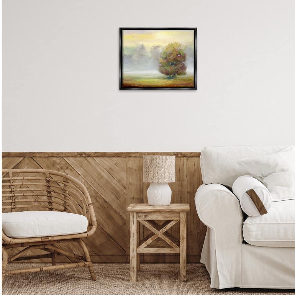 Dry Brush Tree in Nature by Ashley Davis Black Floater Frame Nature Graphic Art Print 17 in. x 21 in. price history on PriceWatchPro