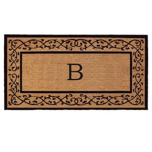 Abbington Monogram Doormat 3' x 6' (Letter B)