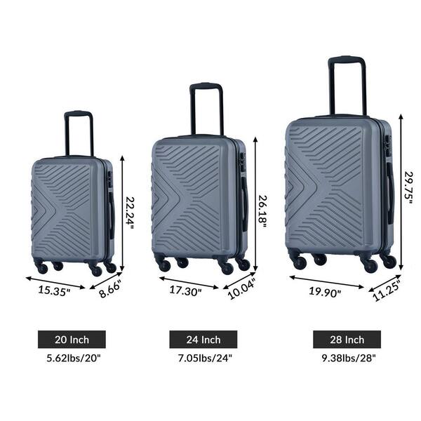 what is the lightest 28 inch luggage