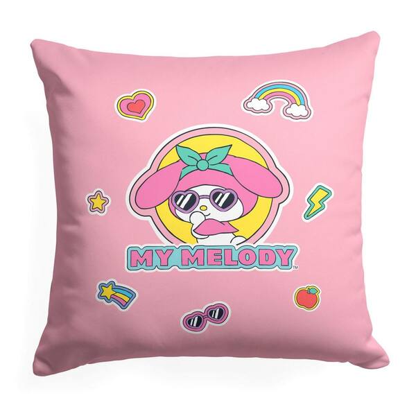 THE NORTHWEST GROUP Sanrio My Melody My Melody Sticker Printed Throw Pillow