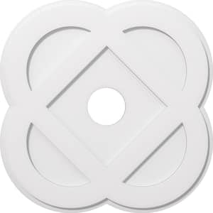 1 in. P X 11-1/4 in. C X 28 in. OD X 5 in. ID Charlotte Architectural Grade PVC Contemporary Ceiling Medallion