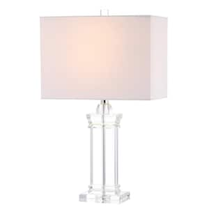 Ophelia 26.5 in. Clear Crystal Table Lamp