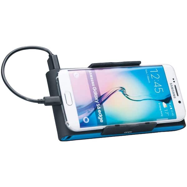 CTA Smartphone Grip Clip 9,000mAh External Battery Pack Charger