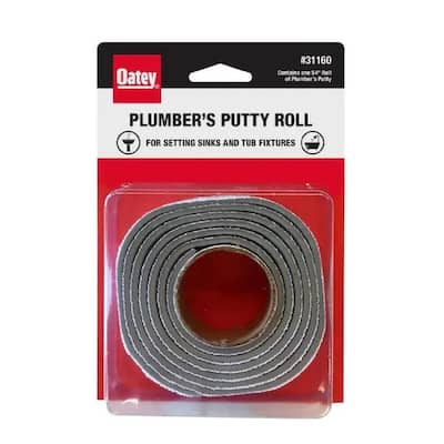 54 in. Plumbers Putty Roll, Gray