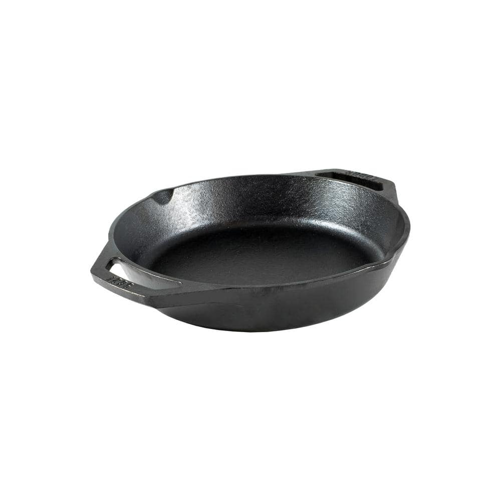 Lodge 鉄瓶 蓋付き スプリングハンドル Lodge 10.25 in. Cast Iron Skillet in Black with Dual Handles L8SKL
