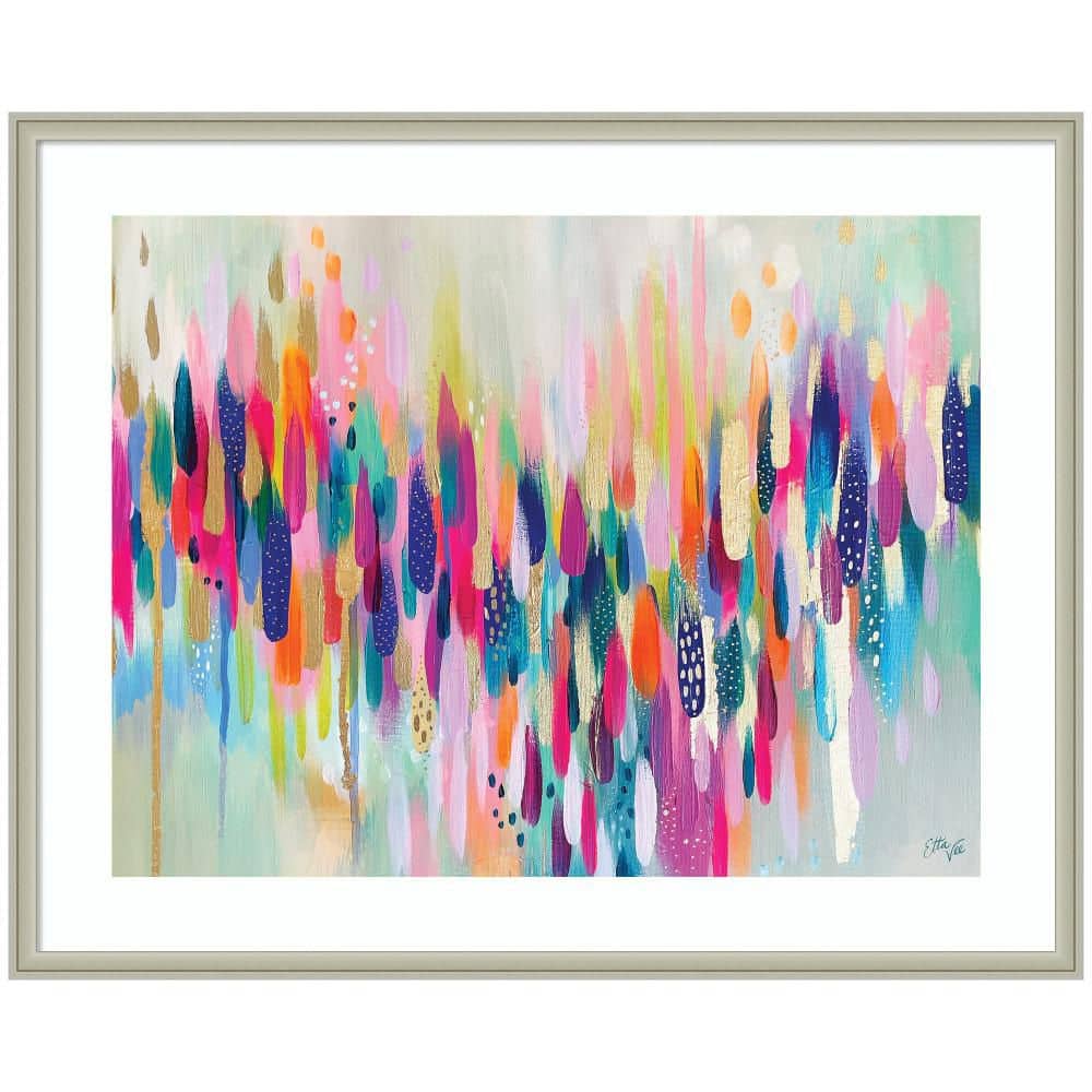"Florence ""Brushstroke 154 Horizontal"" by Jessi Raulet of Ettavee Abstract Framed Art Print 34 in. x 42 in." price history on PriceWatchPro