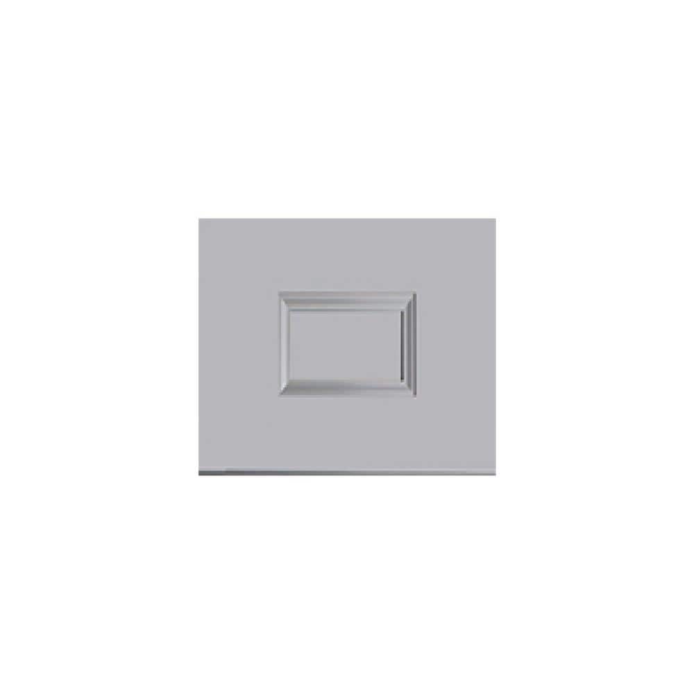 Rockingham Recessed 13 in. W x 13 in. H x 0.25 in. D in Painted Stratus Doo