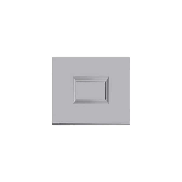 Rockingham Recessed 13 in. W x 13 in. H x 0.25 in. D in Painted Stratus Door Sample in Assembled Base Cabinet