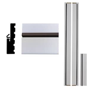 1 1/4 in. x  4 9/16 in. x  83 in. Primed PVC Composite Jamb Moulding (1-Piece − 6.92 Total Linear Feet)