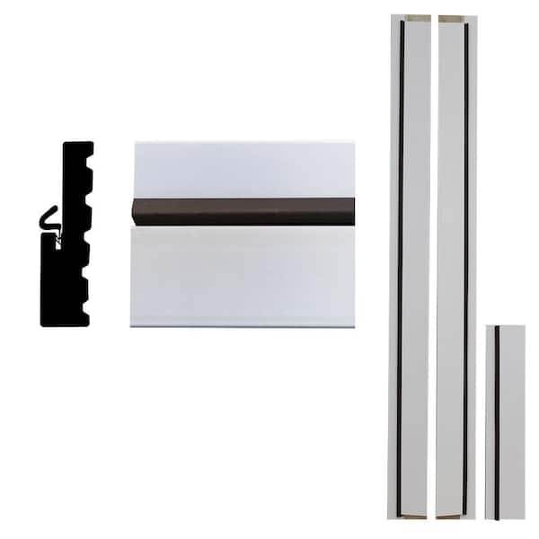 1 1/4 in. x  4 9/16 in. x  83 in. Primed PVC Composite Jamb Molding (1-Piece − 6.92 Total Linear Feet)