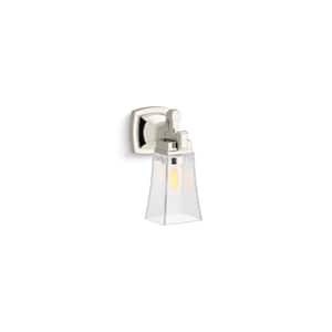 Riff 1-Light Polished Nickel Wall Sconce