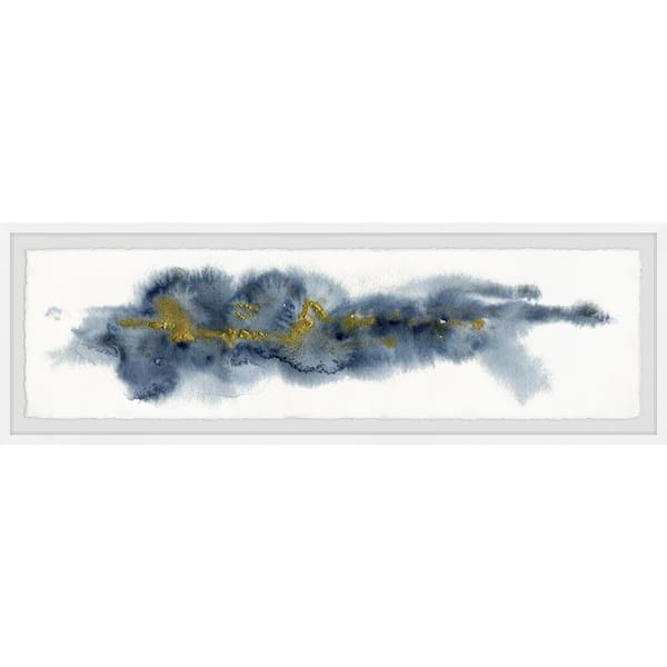 Unbranded "The Mystery Formation" by Marmont Hill Framed Abstract Art Print 15 in. x 45 in.
