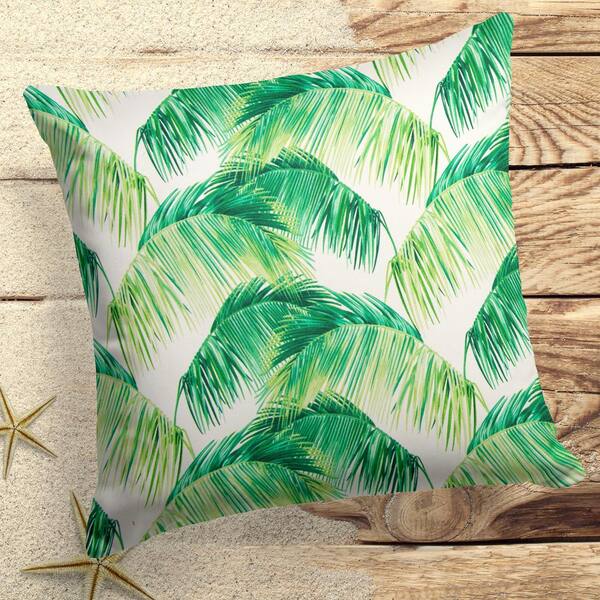Decorative Pillows Home Décor Large Scale Outdoor Lumbar Pillow in Sea
