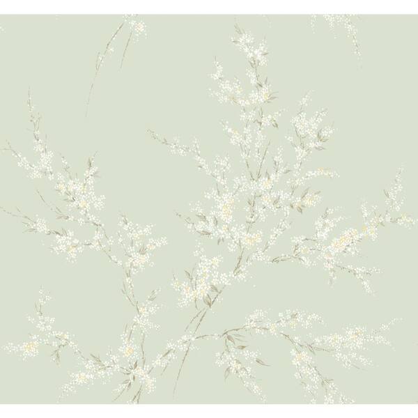 York Wallcoverings Floral Spray Wallpaper