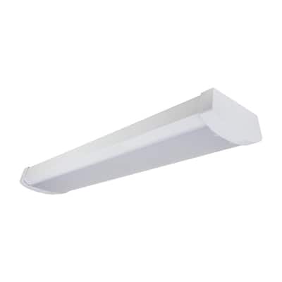 1-Pack 24 in. 2,000 Lumens Integrated LED White Wraparound