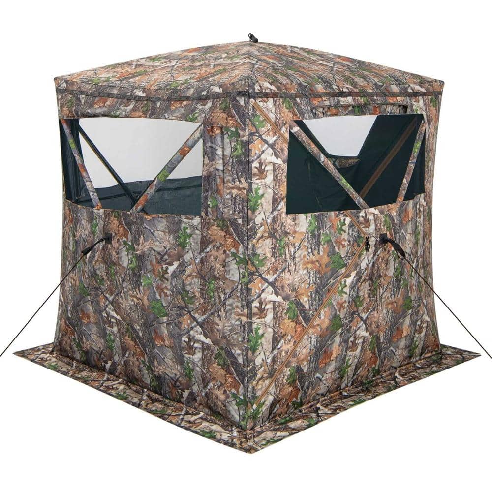 2 to 3 Person Pop-Up Hunting Blind with 270 Degree See-Through Panels and Storage Pocket price history on PriceWatchPro