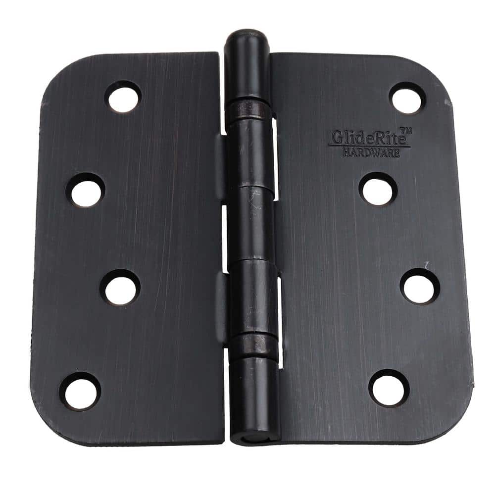 Oil Rubbed Bronze 4" Ball-Bearing Door Hinges, Pack of 12