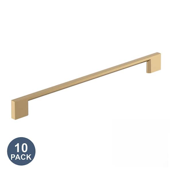 10-Pack Cityscape 10 1/16 in.  256mm  Modern Champagne Bronze Bar Cabinet Pulls