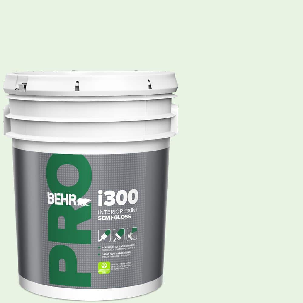 5 gal. #450C-1 Dinner Mint Semi-Gloss Interior Paint price history on PriceWatchPro