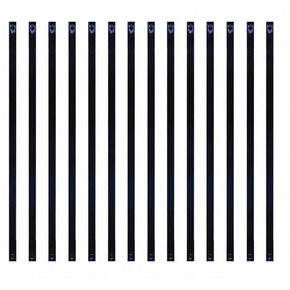 38 in. Rectangular Steel Baluster Stair Kit, Connectors and Screws Included (15-Piece) price history on PriceWatchPro