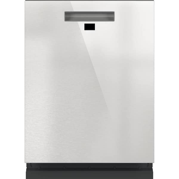Cafe 24 in. Built-In Top Control Platinum Glass Dishwasher w/Stainless Steel Tub, 3rd Rack, 39 dBA