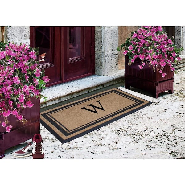 Durable Front Door Mat Heavy Duty Doormat for Outdoor 17x29.5 Inch