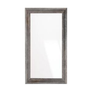 26.5 in. W x 49.5 in. H Americana Timber Rustic Sloped Wall Mirror