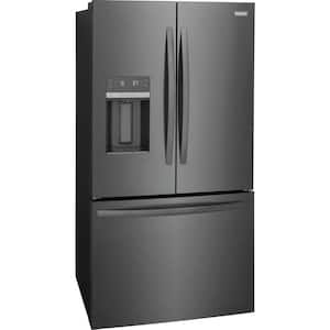 27.8 Cu. Ft. French Door Refrigerator in Black Stainless Steel