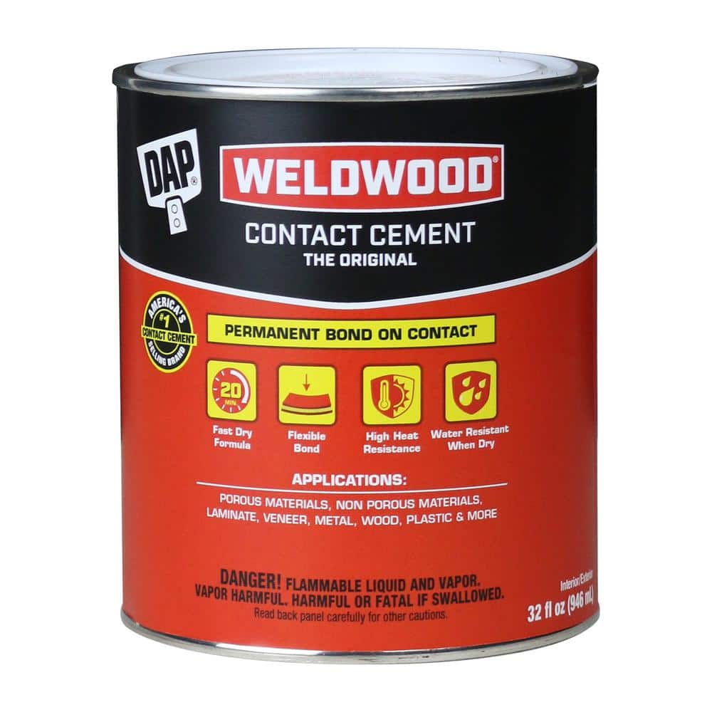 DAP Weldwood 32 Fl Oz Original Contact Cement 00272 The Home Depot