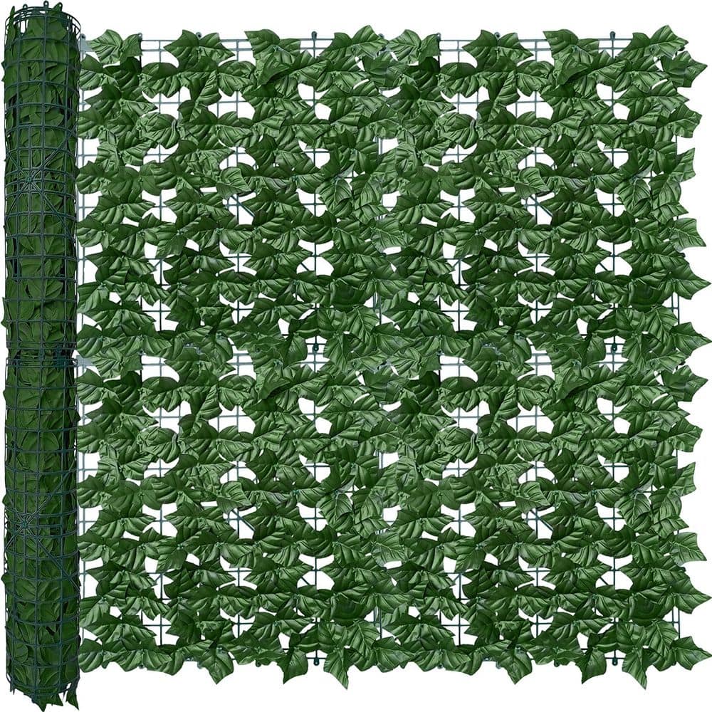 40 in. x 100 in. Green Artificial Ivy Privacy Fence Wall Screen for Indoor Outdoor Green Wall Decor price history on PriceWatchPro