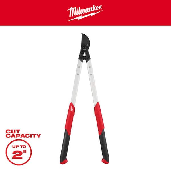 2 in. Cut Capacity High Carbon Steel Blade, 32 in. Bypass Lopper with Dual-Position Grips