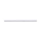Carrara White .75 in. x 12 in. Honed Marble Wall Pencil Tile (1 Linear Foot)