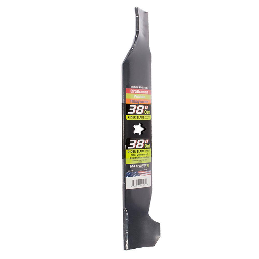 Mower Blade for 38 in. Cut Craftsman, Husqvarna, Poulan Mowers Replaces OEM #'s 127842, 138497, 532138497, 532127842 price history on PriceWatchPro