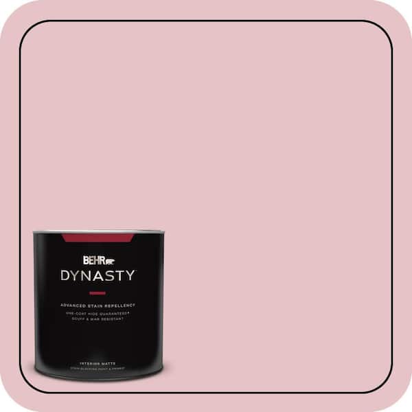 BEHR DYNASTY 1 qt. #S140-2 Cranapple Cream Matte Interior Stain-Blocking Paint & Primer