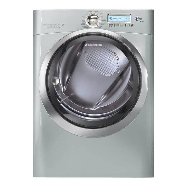 Electrolux Wave-Touch 8.0 cu. ft. Electric Dryer with Steam in Silver Sands