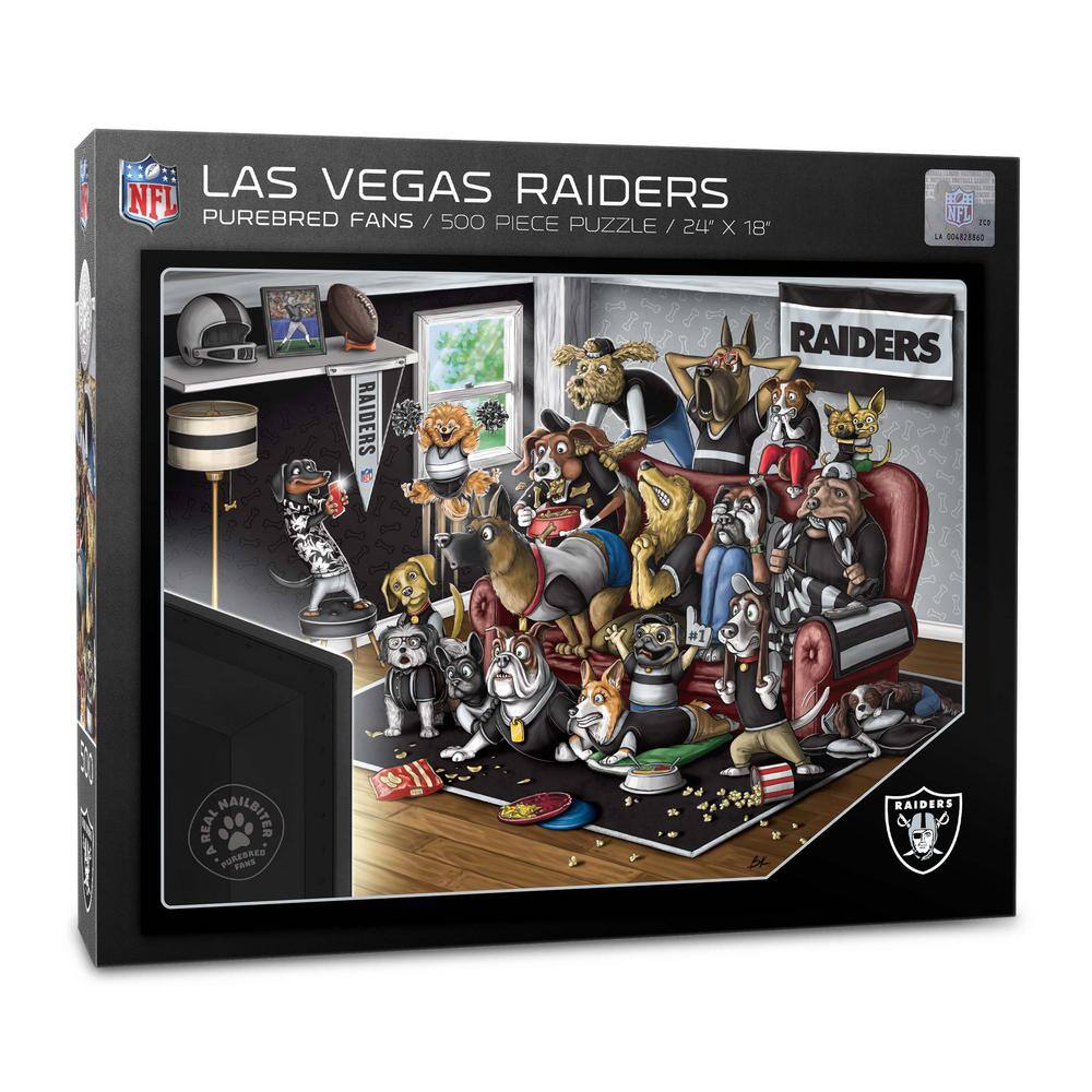 Las Vegas Raiders puzzle game
